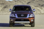 2020 Nissan Armada Platinum in Forged Copper Metallic - Static Frontal View